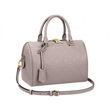 Louis Vuitton Monogram Empreinte Speedy Bandouliere 25 Masilla