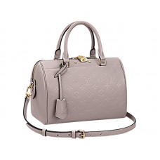 Louis Vuitton Monogram Empreinte Speedy Bandouliere 20 Masilla