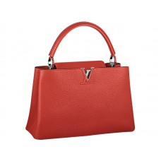Bolso Louis Vuitton Capucines Mm Coquelicot