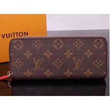 Cartera Clemence de lona con monograma de Louis Vuitton m60748