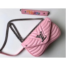Bolso de cadena de piel Louis Vuitton New Wave Mm m51944