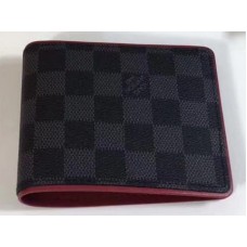 Cartera múltiple de lona Louis Vuitton Damier Graphite n63260