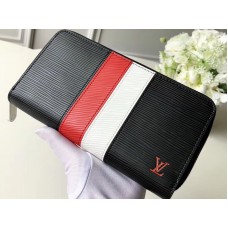 Cartera Louis Vuitton Epi de piel con cremallera negra m62983