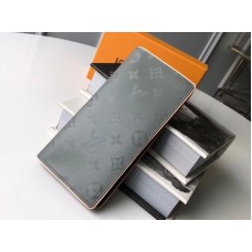 Cartera Louis Vuitton Monogram Titanium Brazza m63236