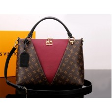 Bolso Louis Vuitton Monogram Canva V mm burdeos m43949