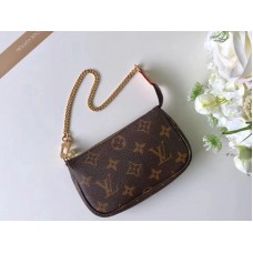 Accesorios mini pochette de lona con monograma de Louis Vuitton