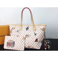 Louis Vuitton Transformed Monogram Neverfull Mm Catogram m44459