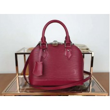 Louis Vuitton Epi Leather Alma Bb Burdeos m40862