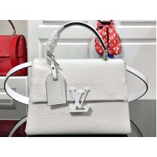 Louis Vuitton Epi Cuero Grenelle PM Blanco?m53694