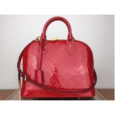 Louis Vuitton Monograma Vernis Alma PM Cereza m91611