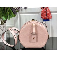 Louis Vuitton Monogram Vernis Soft Hat Box Ballerina Rosa m53999