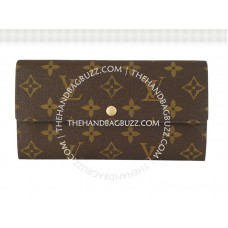 Cartera Louis Vuitton Monogram Sarah Leopard White Coral